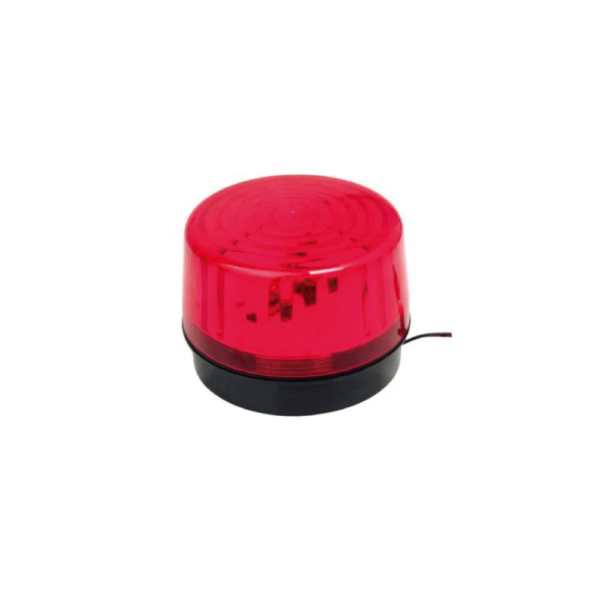 BALIZA LUZ ESTROBOSCOPICA ROJA LAMPARA EMERGENCIA  DIAMETRO 10CM- STV - Imagen 2