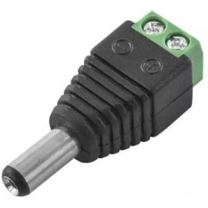 JACK BORNERA - CONECTOR DC MACHO - CAMARAS SEGURIDAD