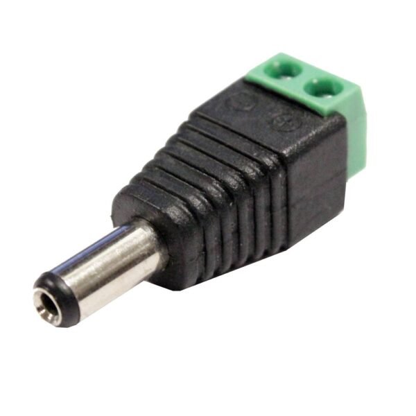 JACK BORNERA - CONECTOR DC MACHO - CAMARAS SEGURIDAD - Imagen 2