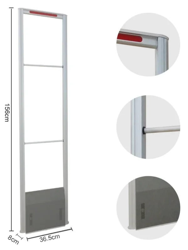 KIT ANTENAS ANTIHURTO METALICA RF-DUAL SISTEMA EAS
