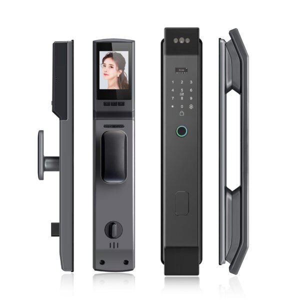 CERRADURA INTELIGENTE FACIAL 3D WIFI – TUYA SMART – MAXIMA SEGURIDAD 5 PISTONES – APERTURA REMOTA - Imagen 11
