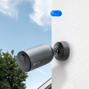CAMARA IP 3MP - EXTERIOR CON BATERIA 5200 MAH - LENTE 2.8MM - MARCA EZVIZ