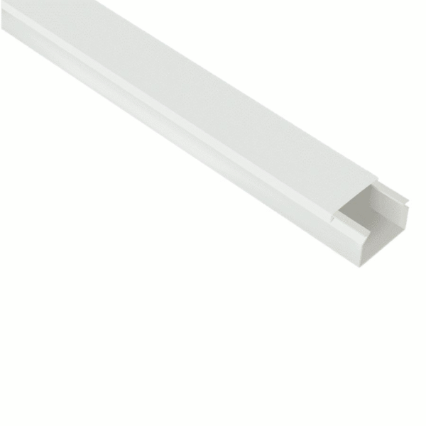 CANALETA LISA CON ADHESIVO 20mm X 10mm