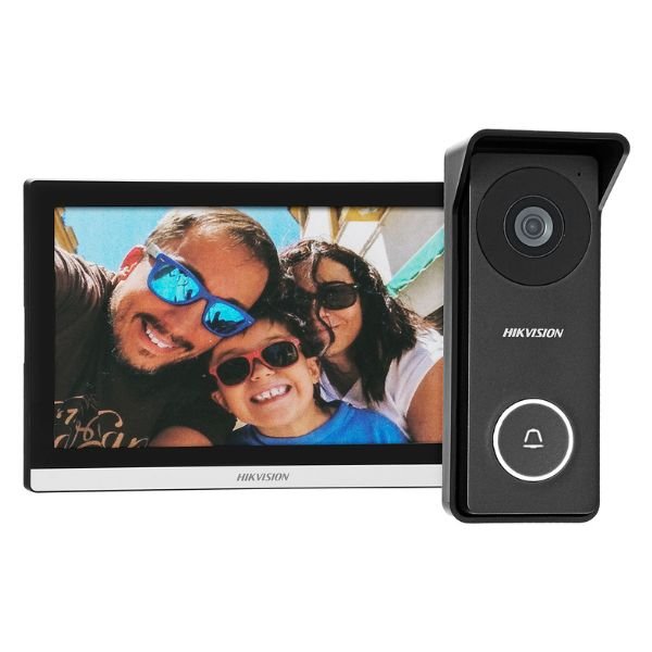 KIT DE VIDEO PORTERO HIBRIDO DS-KH6352 + PANTALLA DS-KV2422-IM