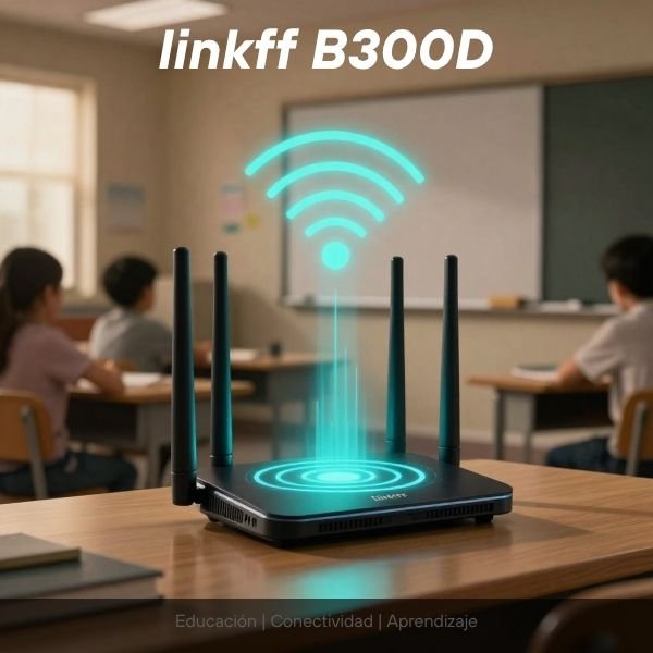 ROUTER 300MBPS LINKFF FF-B300D 4 ANTENAS HIGH OMNIDIRECCIONAL