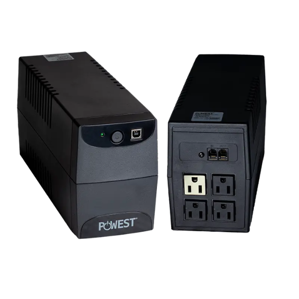UPS POWEST MICRONET DE 750VA 360W 4 TOMAS 120V - Imagen 3